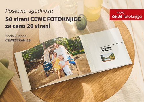 Velika ugodnost na CEWE FOTOKNJIGE je tu! 
